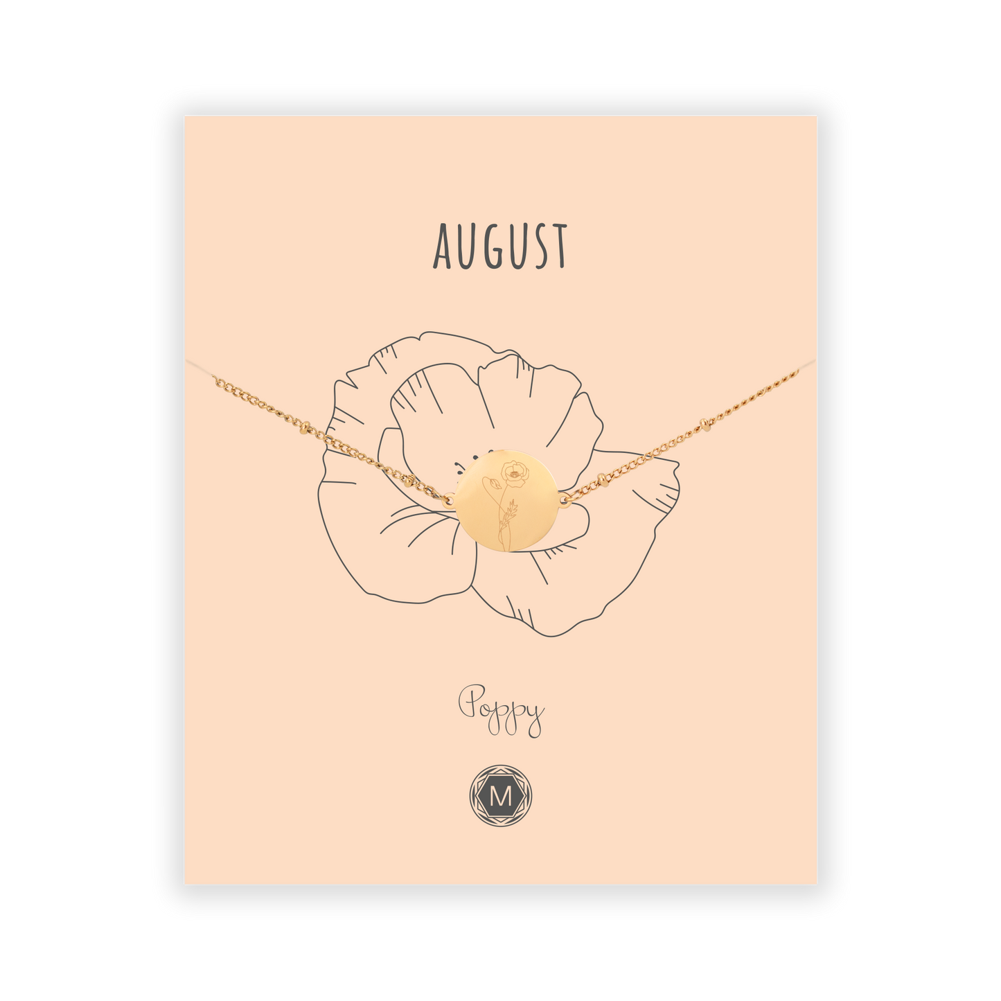 AUGUST POPPY Bracelet