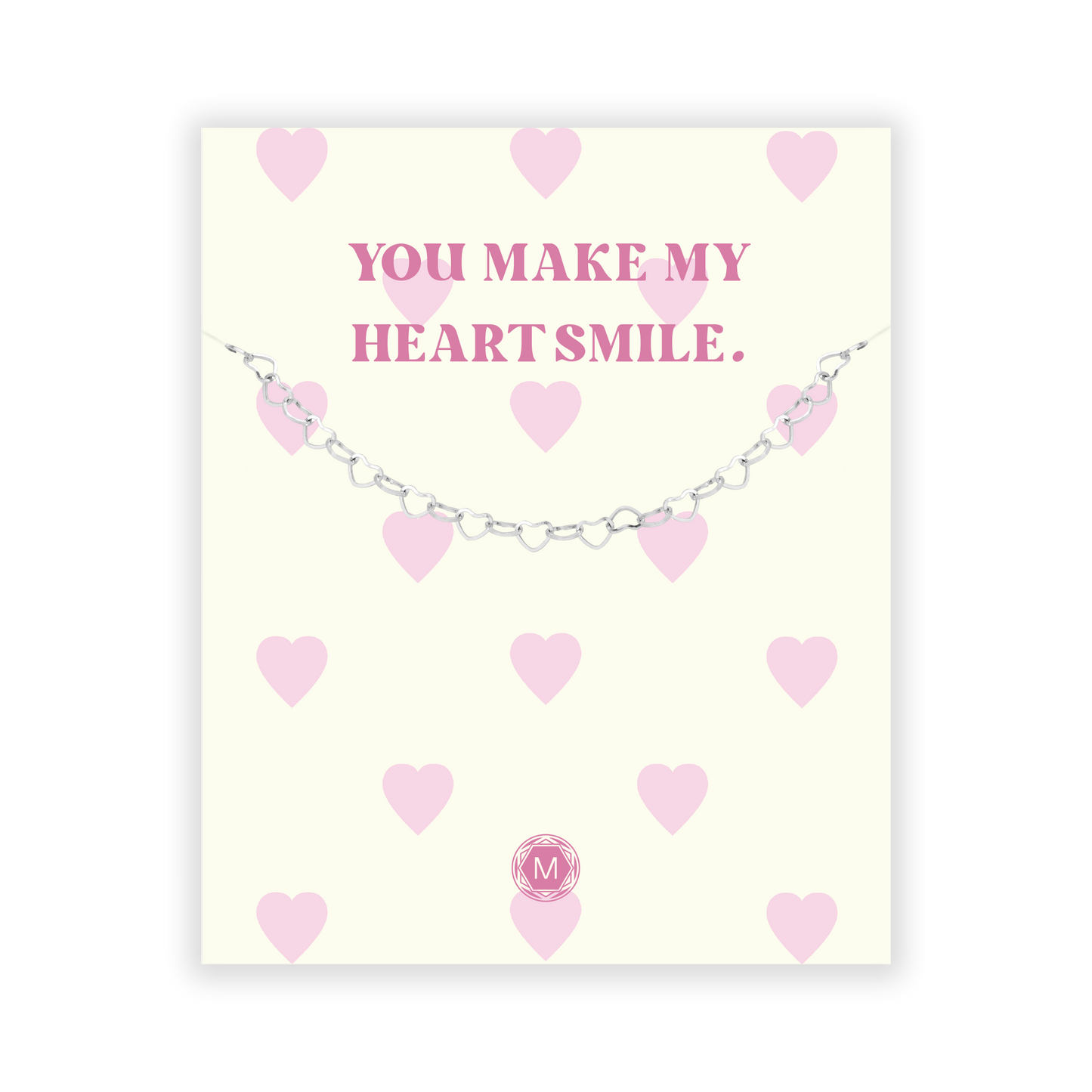 YOU MAKE MY HEART SMILE Bracelet