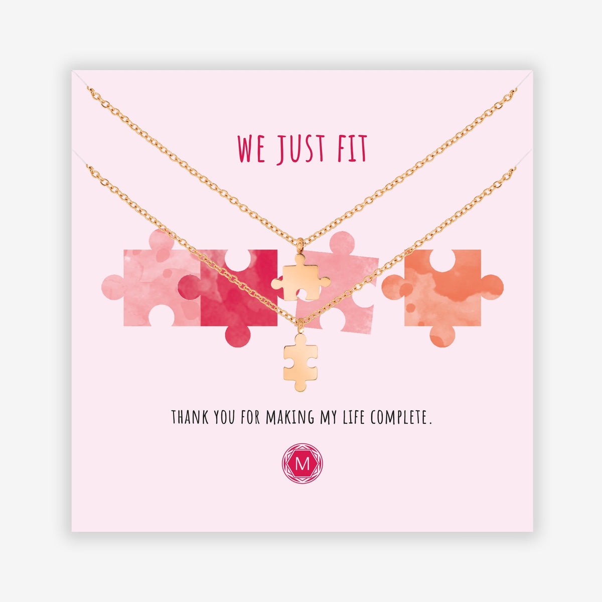 WE JUST FIT 2x Necklace