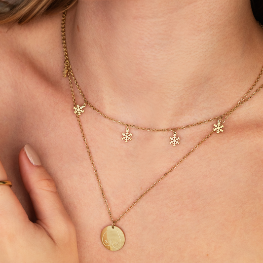 BOOBS ARE LIKE SNOWFLAKES Necklace