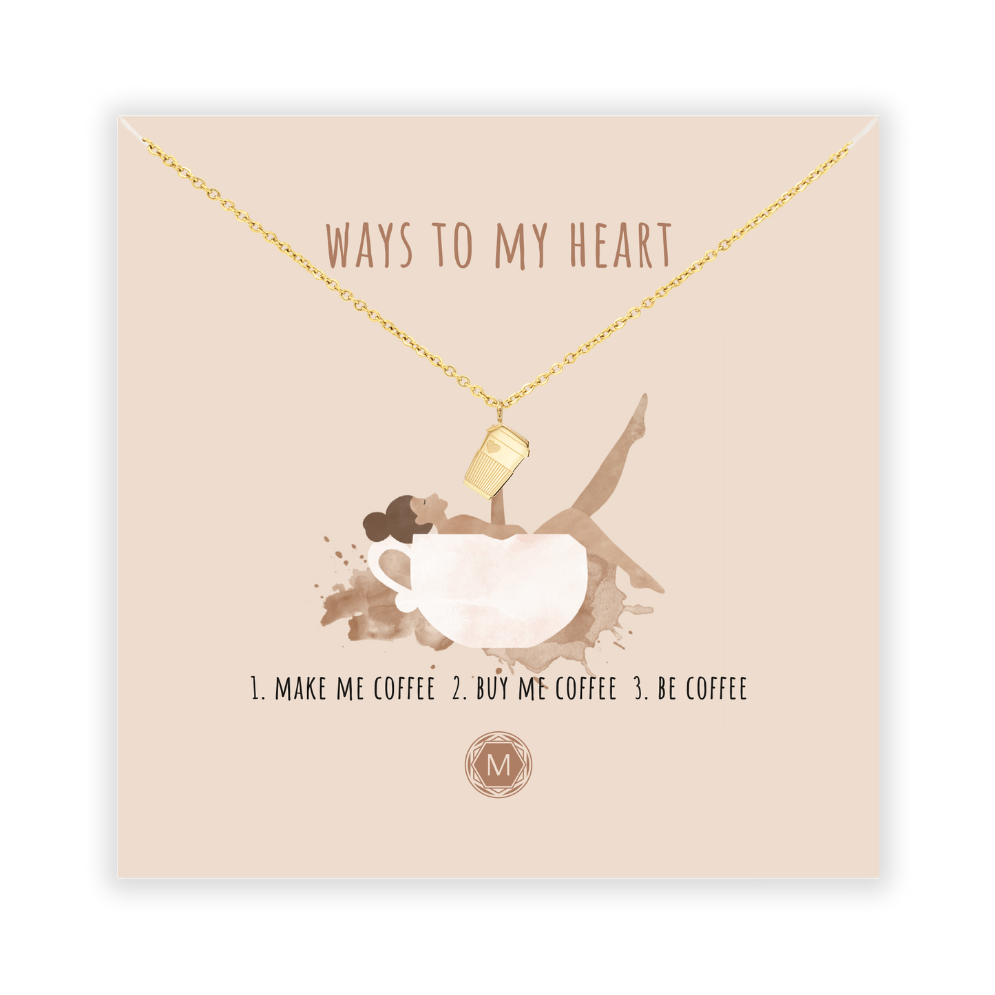 WAYS TO MY HEART Necklace