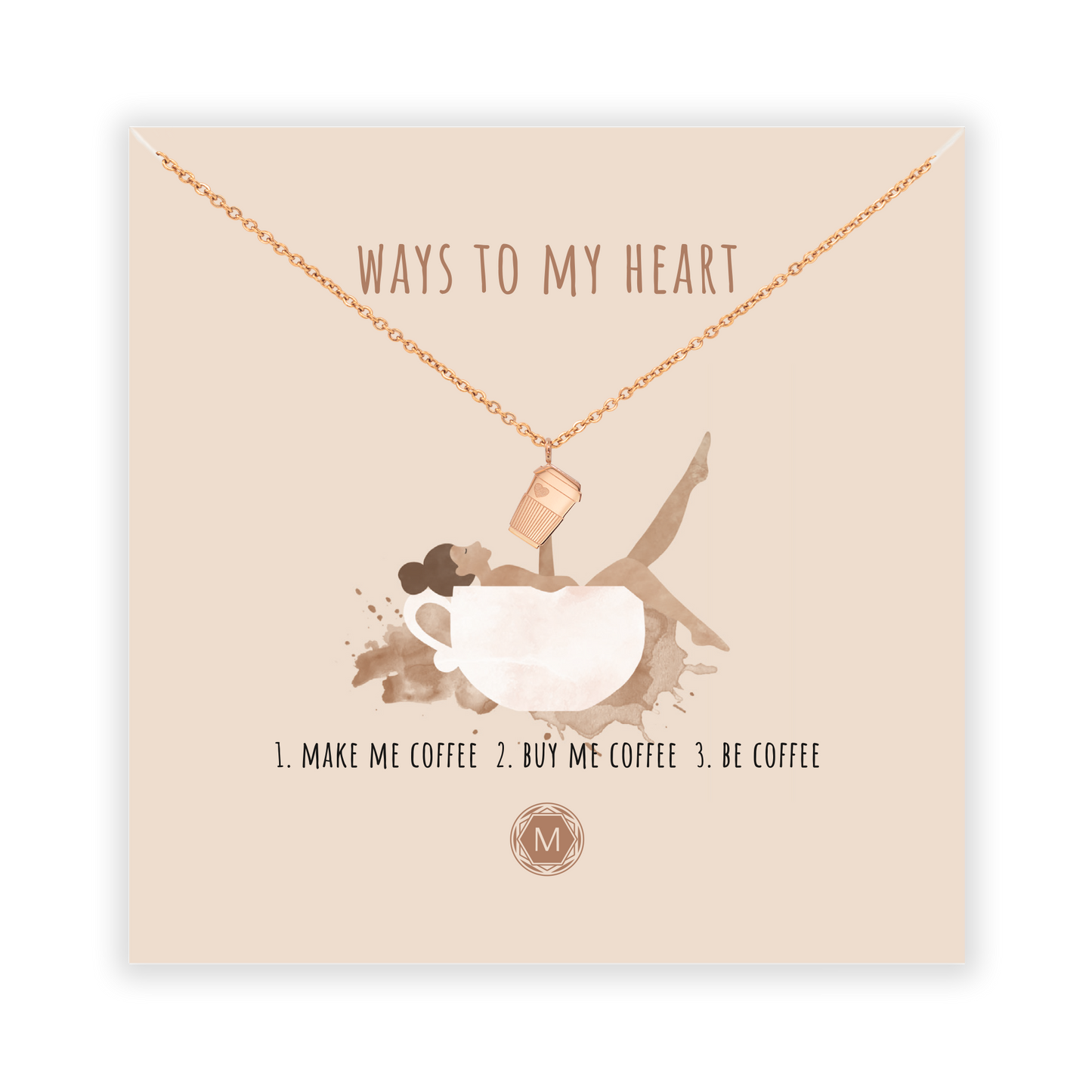 WAYS TO MY HEART Necklace