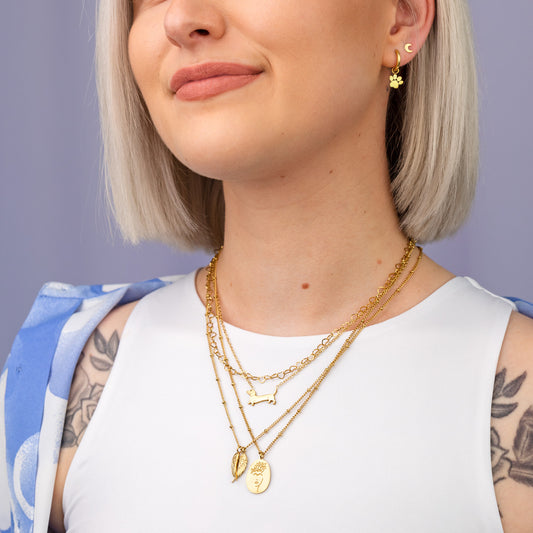 THROUGH THICK AND THIN Necklace