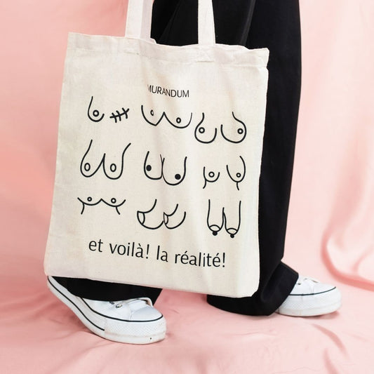MUR Tote bag - Et voilà! La réalité!