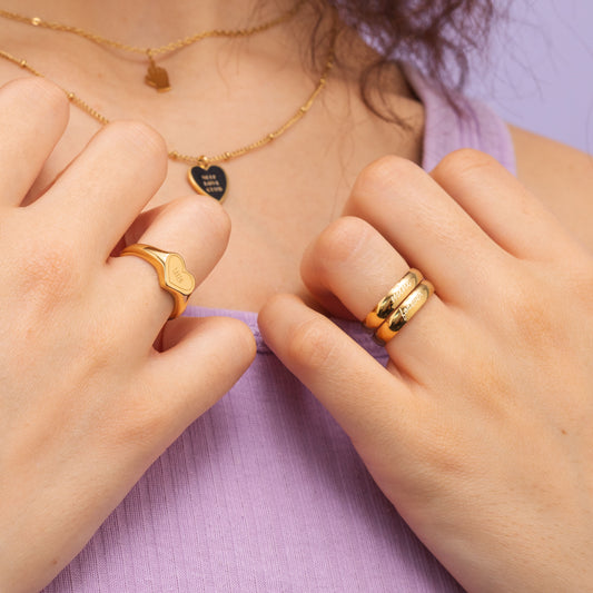 FOREVER MINE Ring Silver