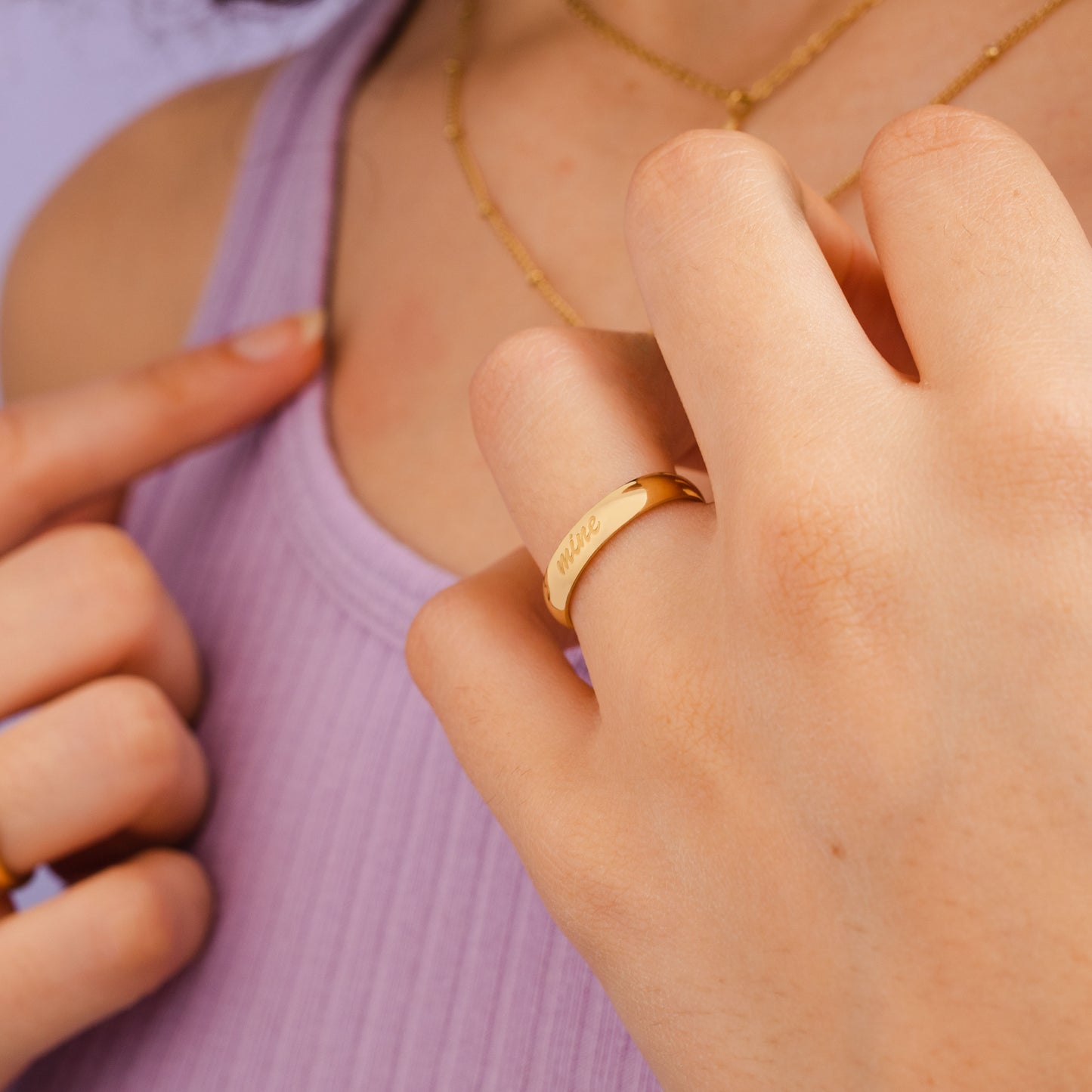 MINE Ring Rose Gold