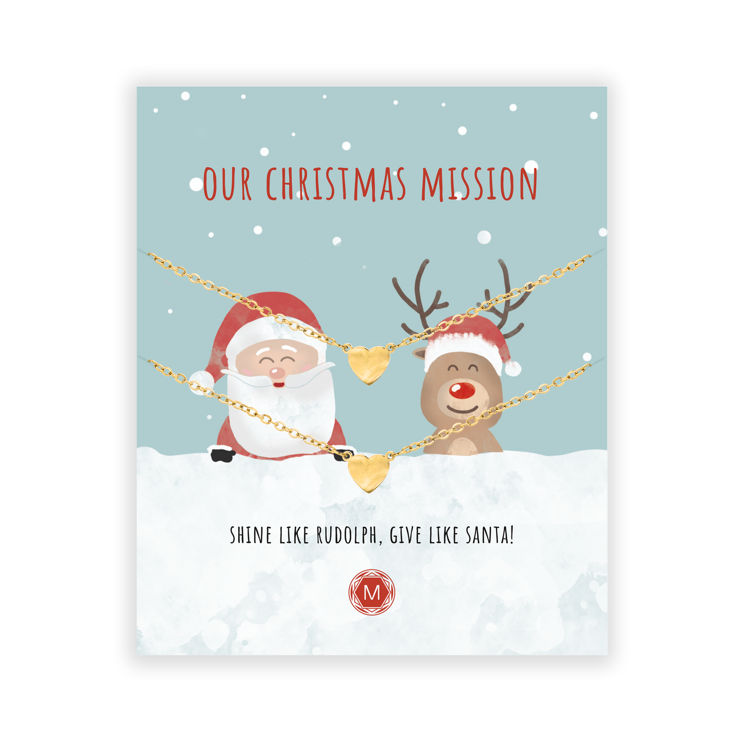 OUR CHRISTMAS MISSION 2x Bracelet