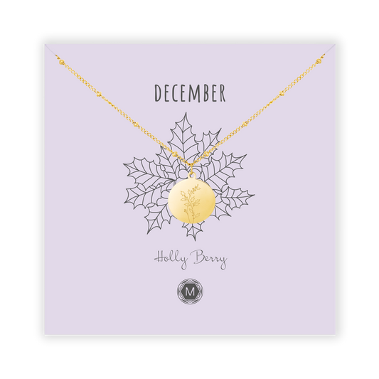DECEMBER HOLLY Necklace