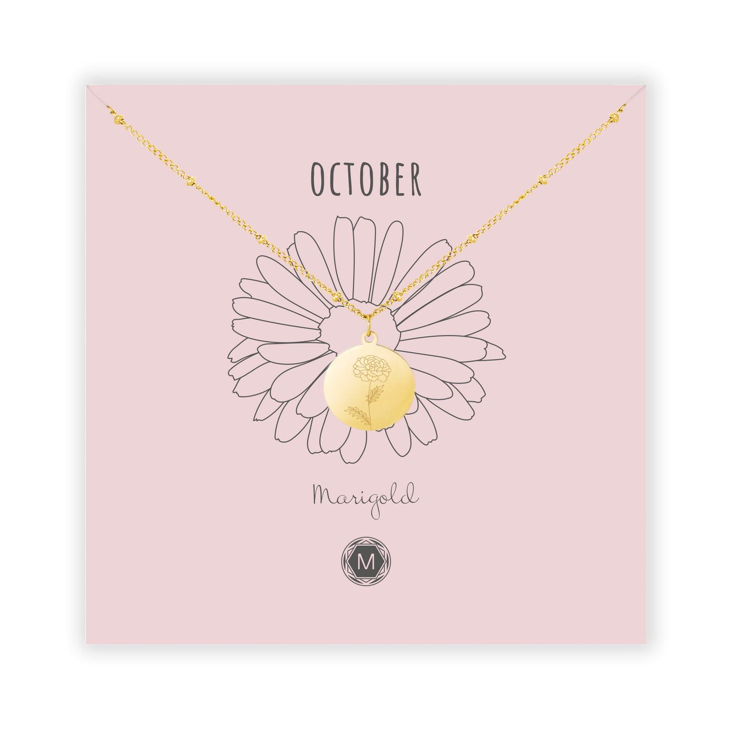 OCTOBER MARIGOLD Necklace