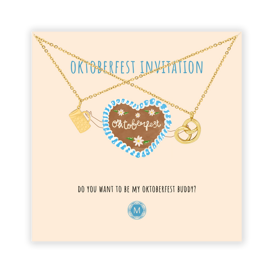 OKTOBERFEST INVITATION 2x Necklace