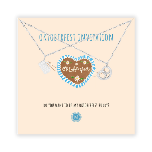 OKTOBERFEST INVITATION 2x Necklace
