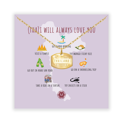 (THAI) I WILL ALWAYS LOVE YOU Necklace
