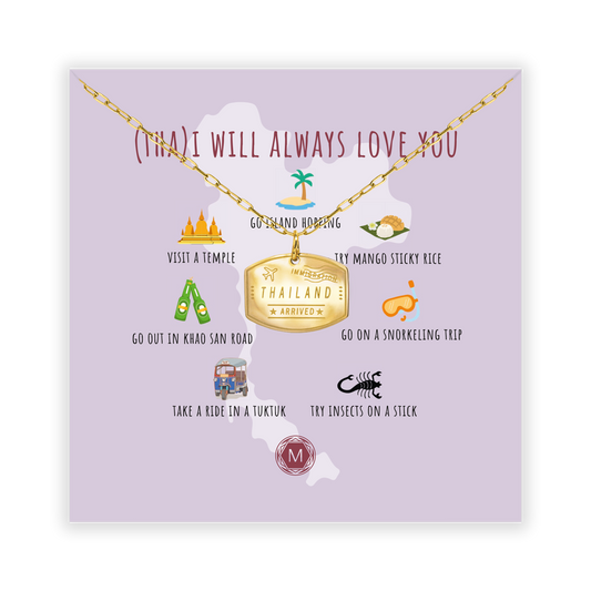 (THAI) I WILL ALWAYS LOVE YOU Necklace