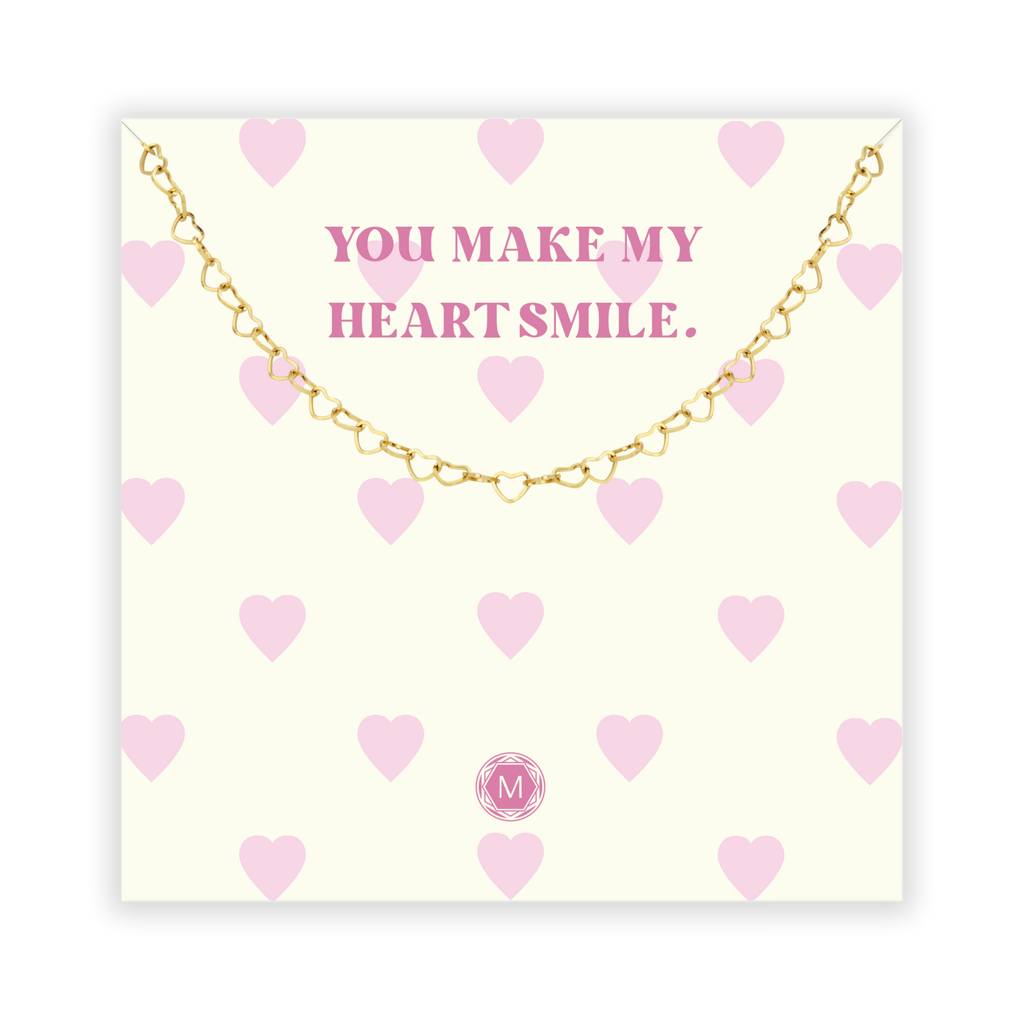 You Make My Heart Smile Necklace