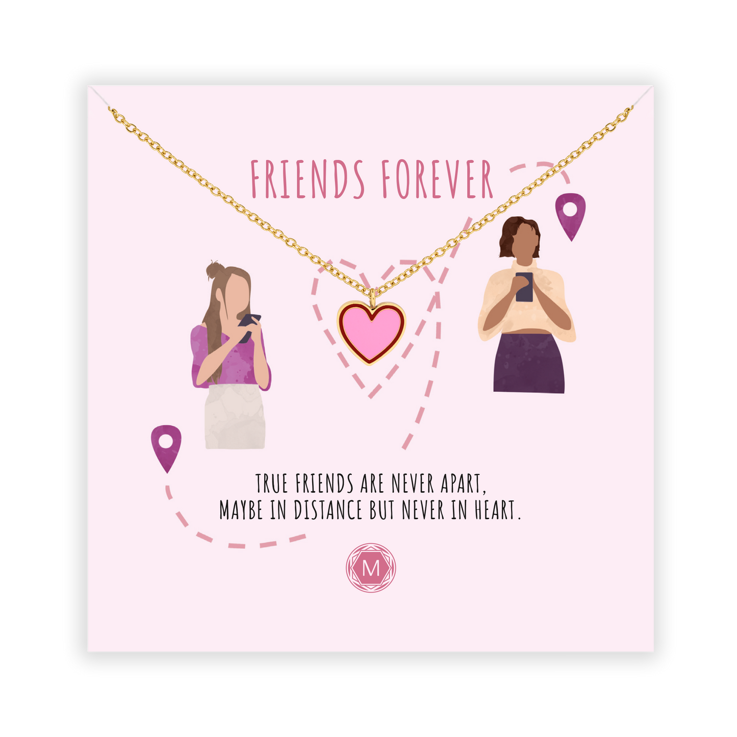 FRIENDS FOREVER II Necklace