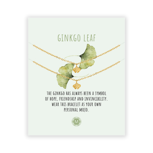 GINKGO LEAF 2x Bracelet