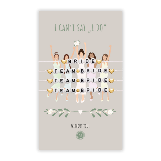 I CAN'T SAY I DO 4x Bracelet Set