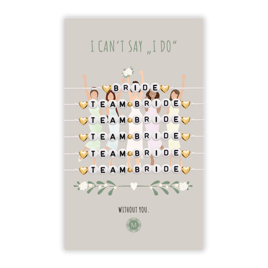I CAN'T SAY I DO 6x Bracelet Set
