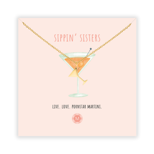 SIPPIN' SISTERS Necklace