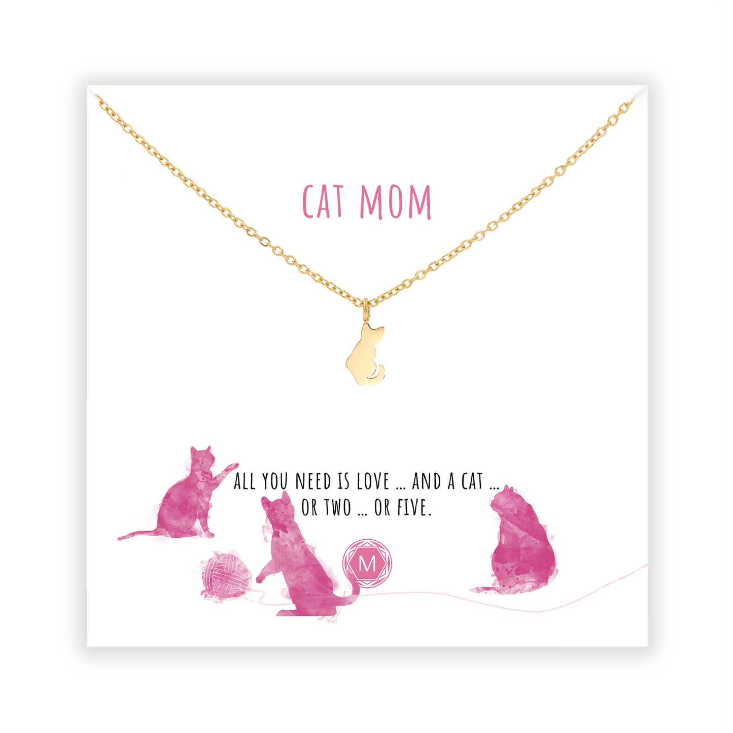 Cat Mom Necklace