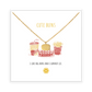 CUTE BUNS Necklace