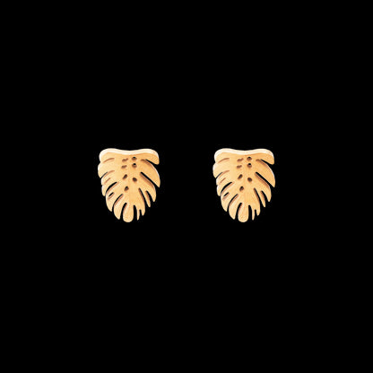 MONSTERA Stud Earring