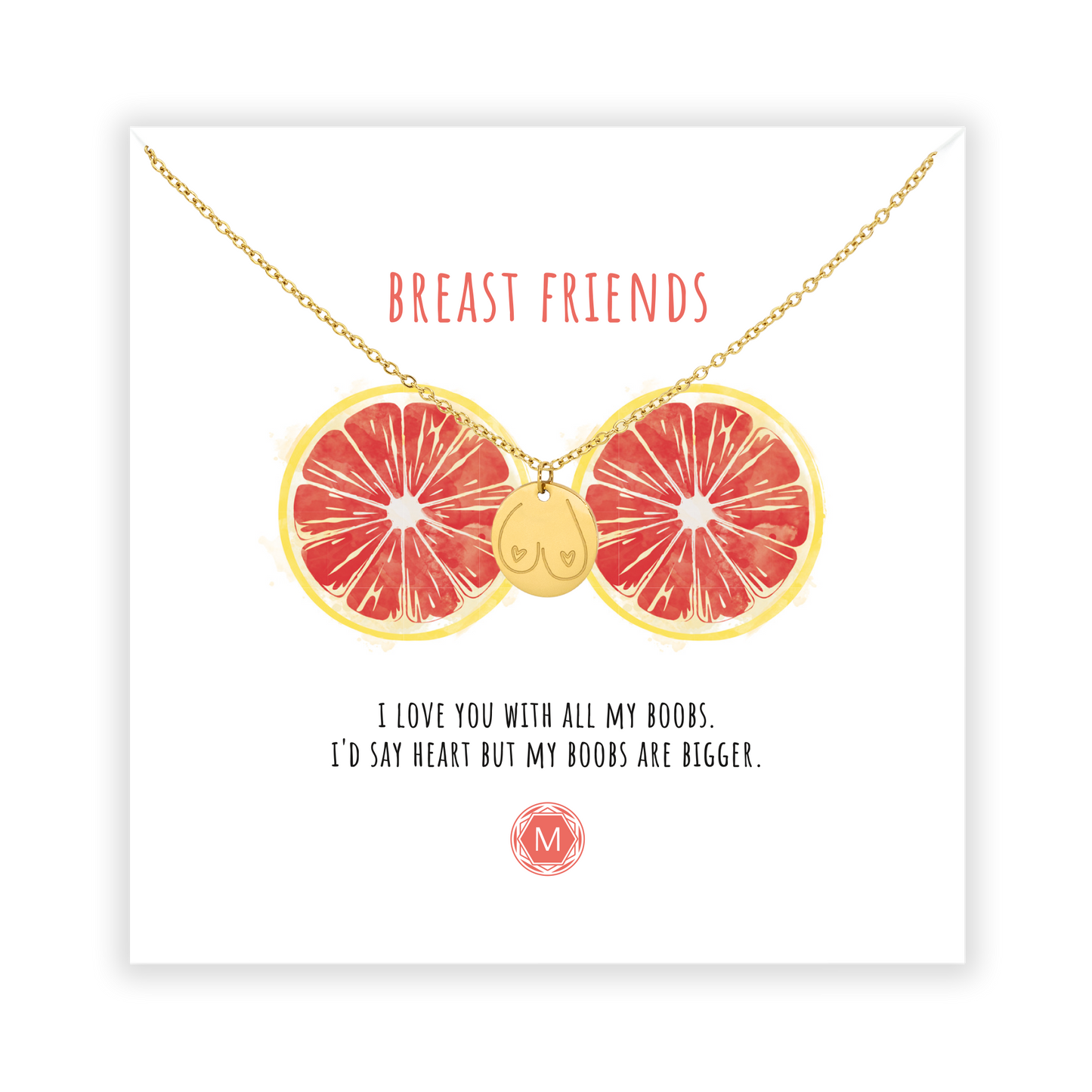 Breast Friends Necklace