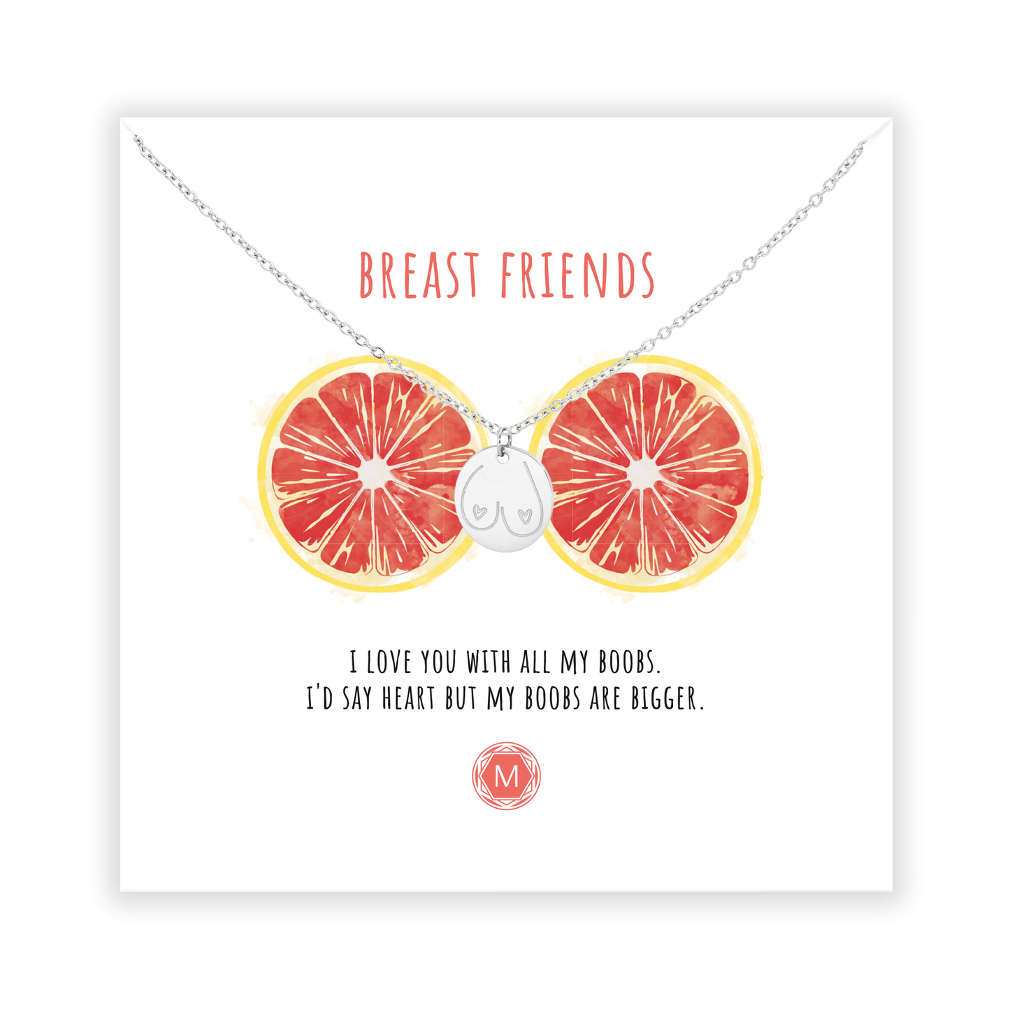 Breast Friends Necklace