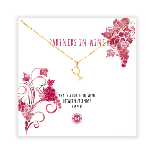 Partners in Wine Necklace
