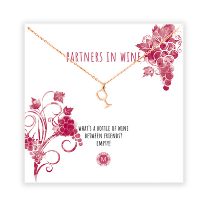 PARTNERS IN WINE Necklace