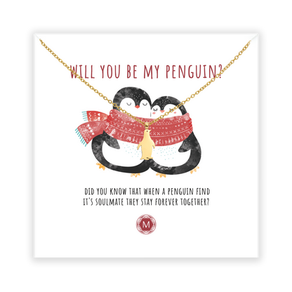 WILL YOU BE MY PENGUIN Necklace