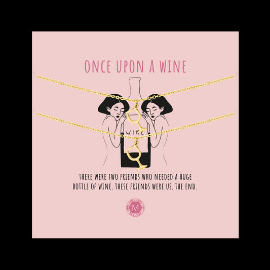 ONCE UPON A WINE x2 Necklace