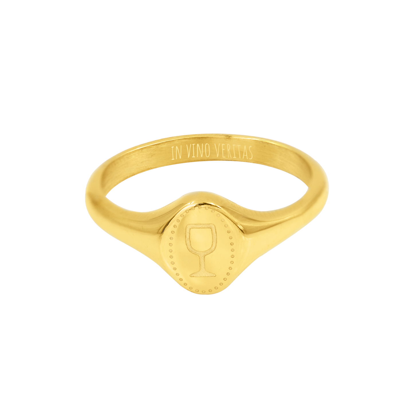 WINEGLASS ring gold