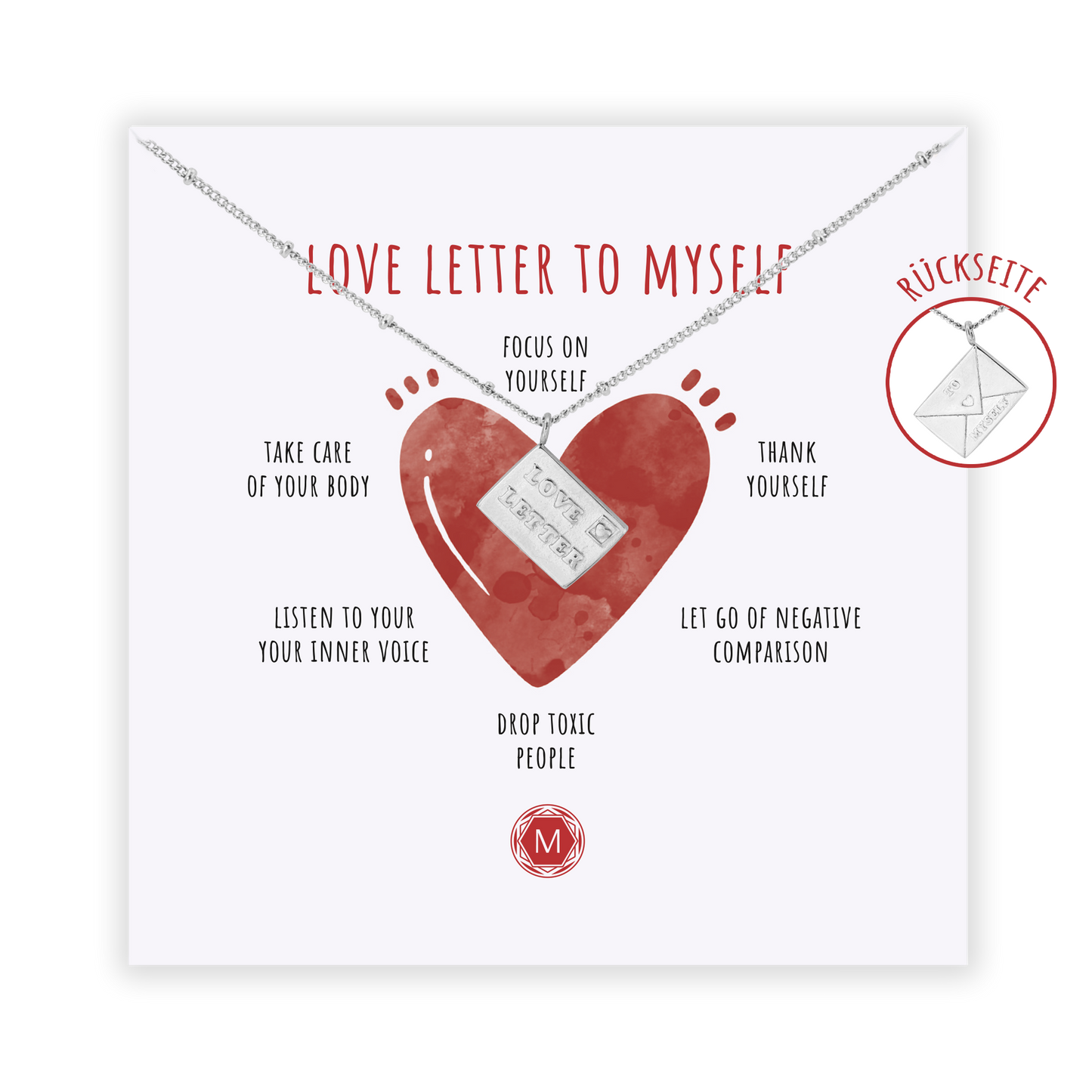 LOVE LETTER TO MYSELF Necklace