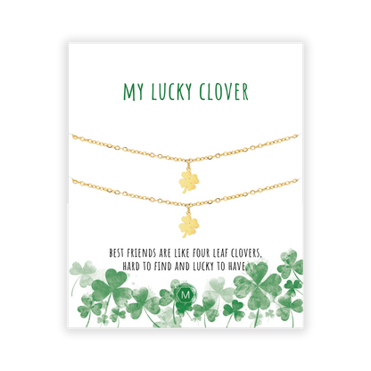 Lucky clover 2x bracelet