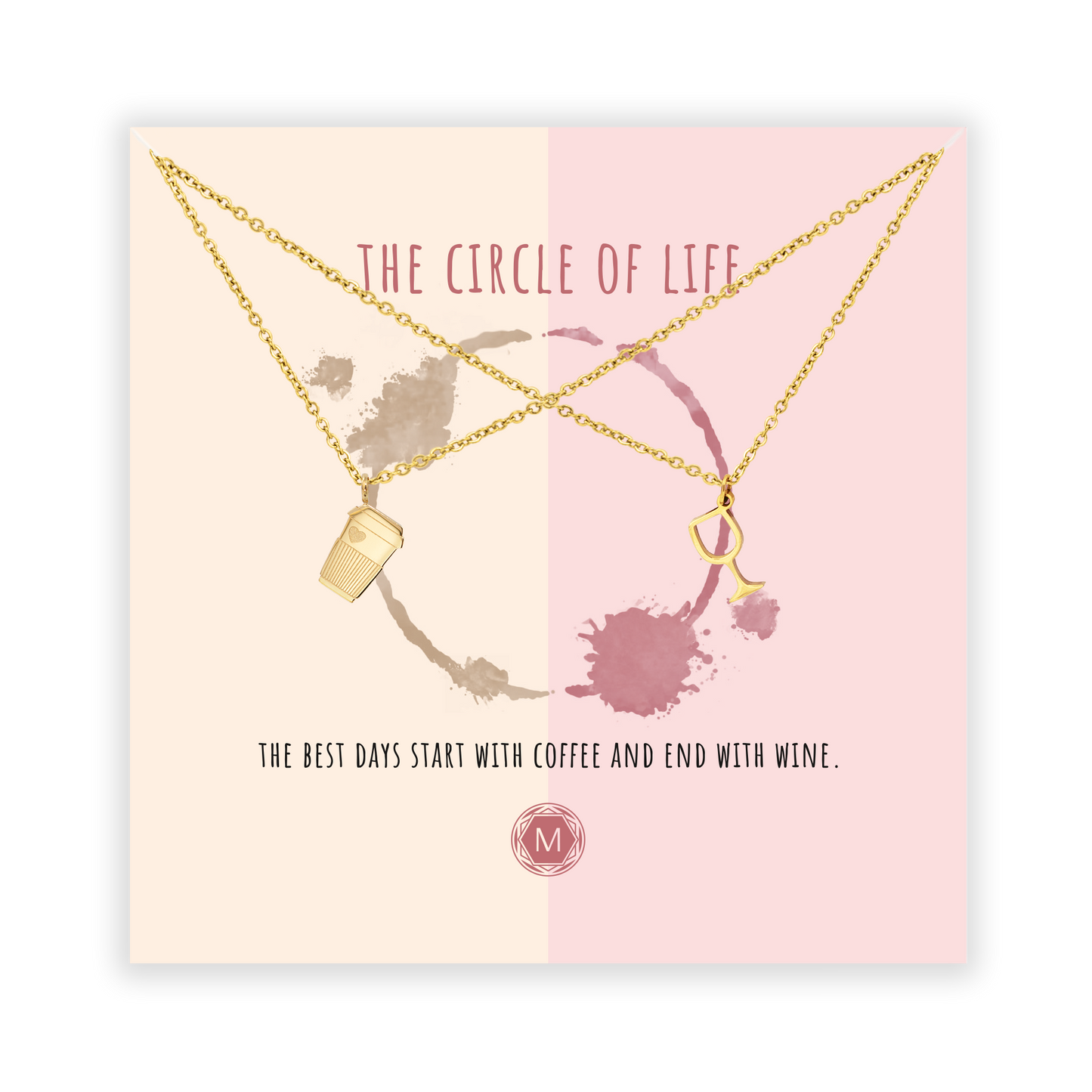 THE CIRCLE OF LIFE 2x Necklace