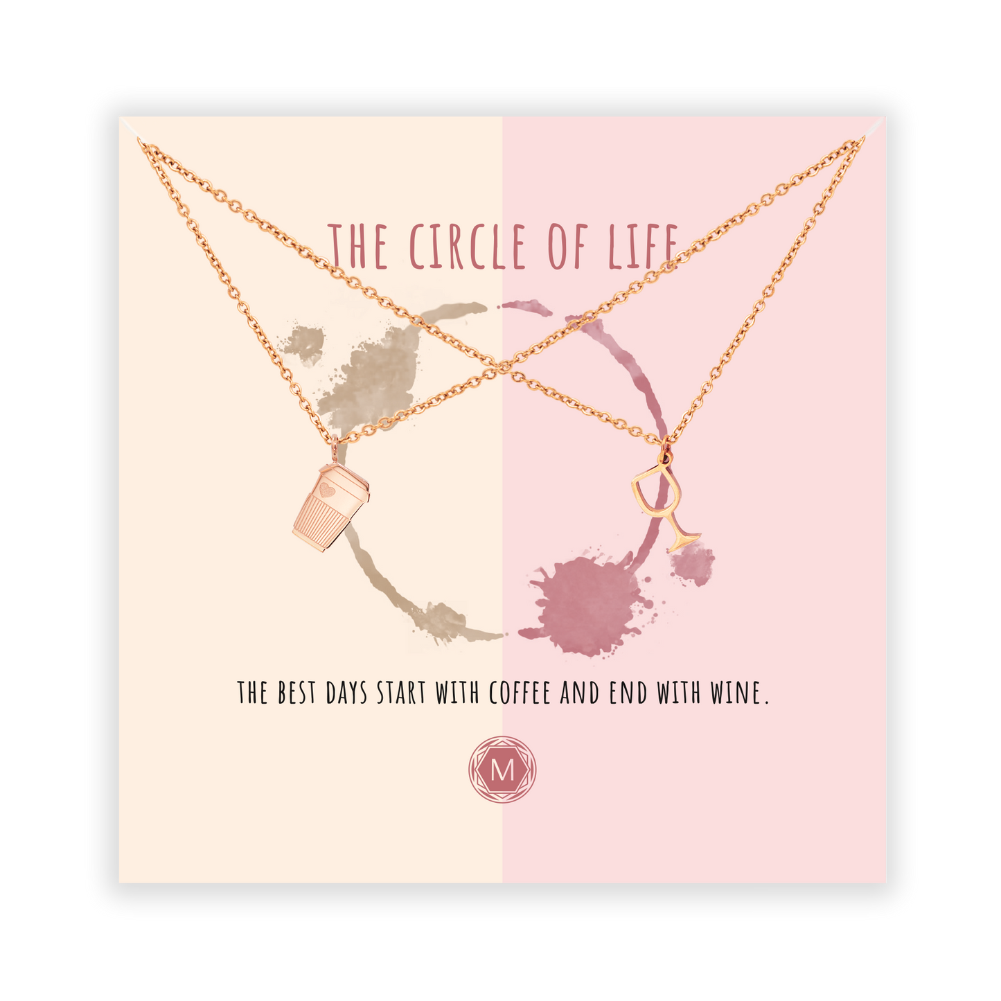 THE CIRCLE OF LIFE 2x Necklace