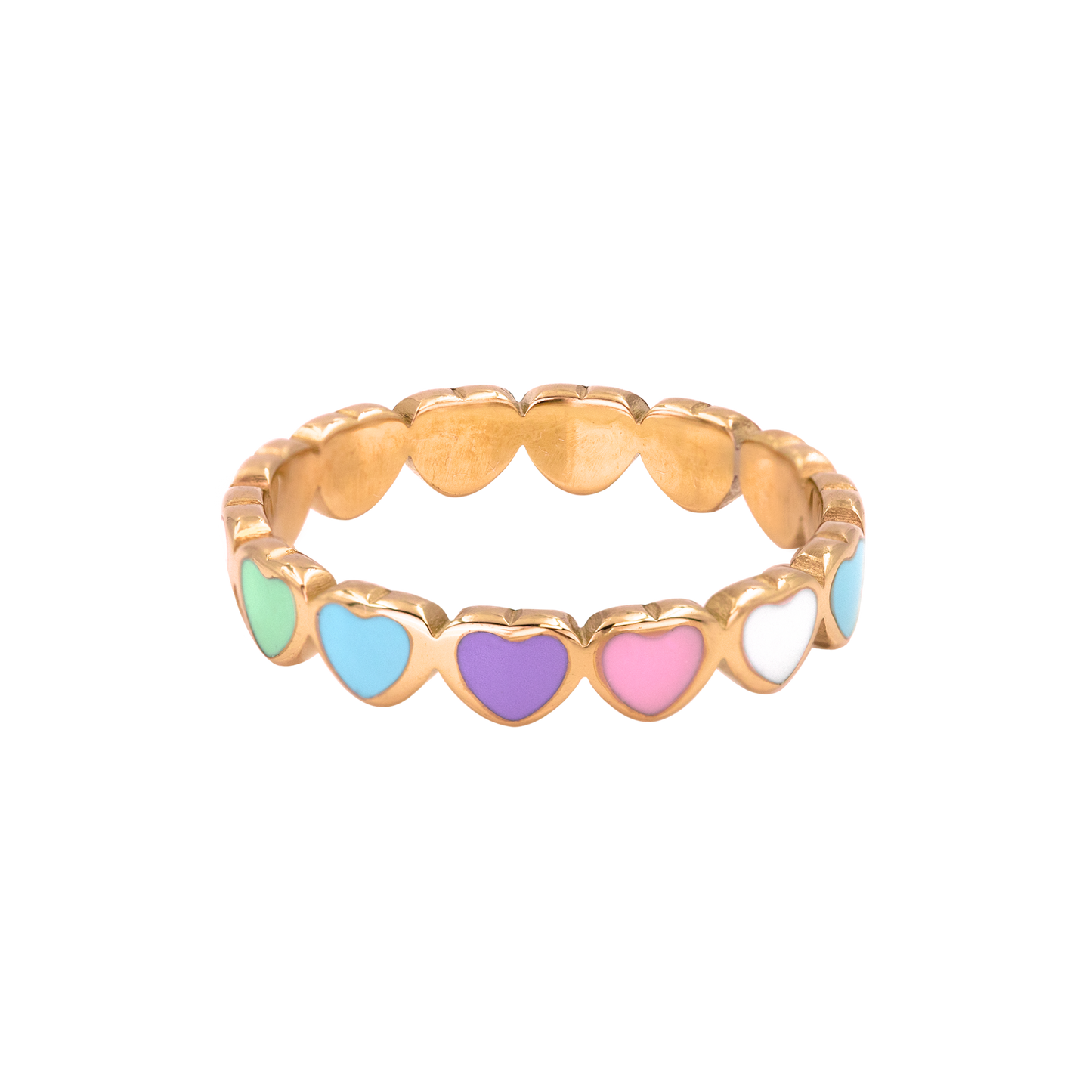 PASTEL HEARTS Ring rose gold