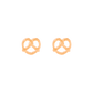 PRETZEL Stud Earrings