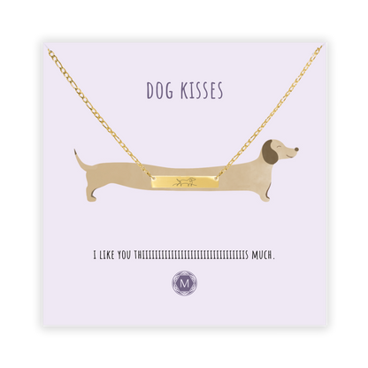 DOG KISSES Necklace